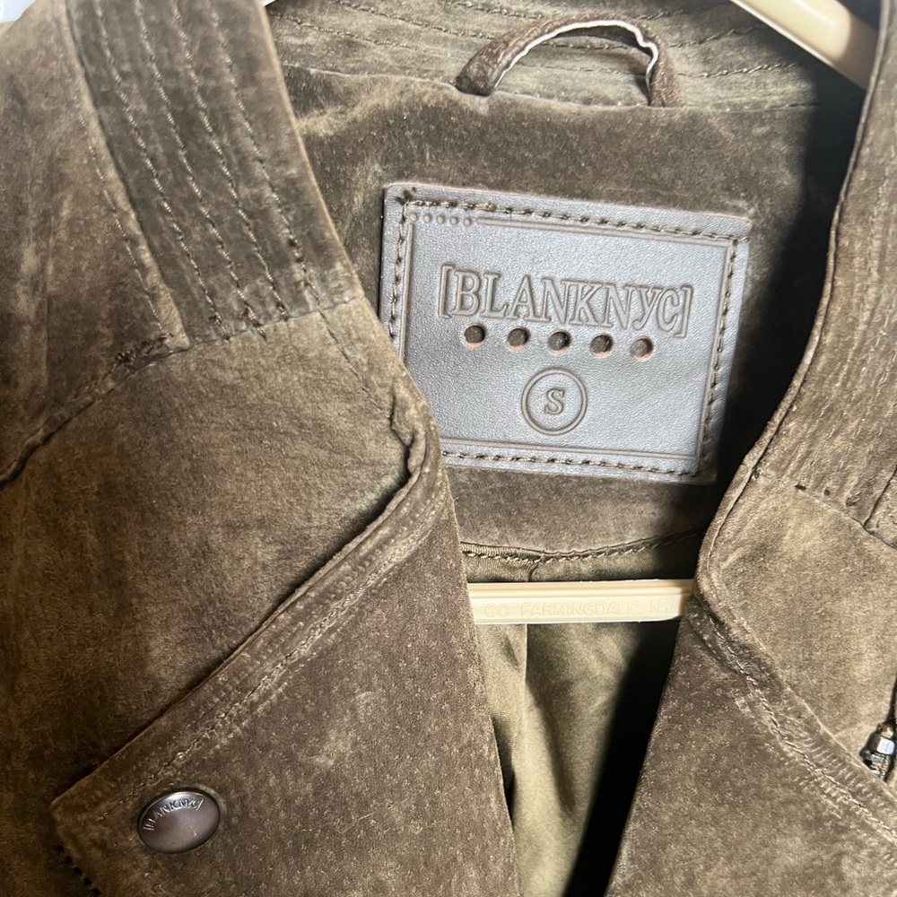 Blank NYC suede moto jacket - Picture 2 of 5
